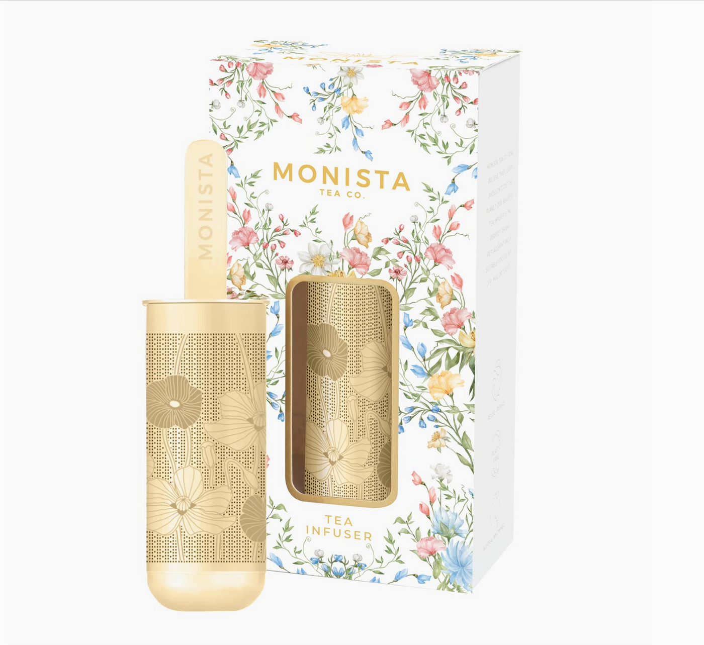 Tea Infuser Stick - Gold