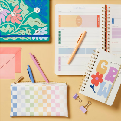 Pencil Pouch Checkered