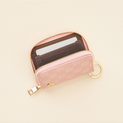 Zip Around Wallet - Blush