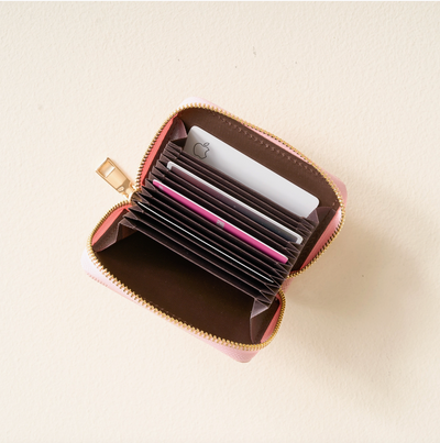 Zip Around Wallet - Blush