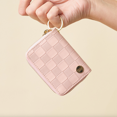 Zip Around Wallet - Blush